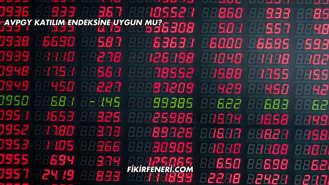 AVPGY Katılım Endeksine Uygun mu?