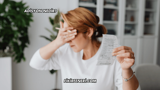 Adisyon Nedir?