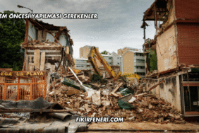 Deprem Öncesi Yapılması Gerekenler