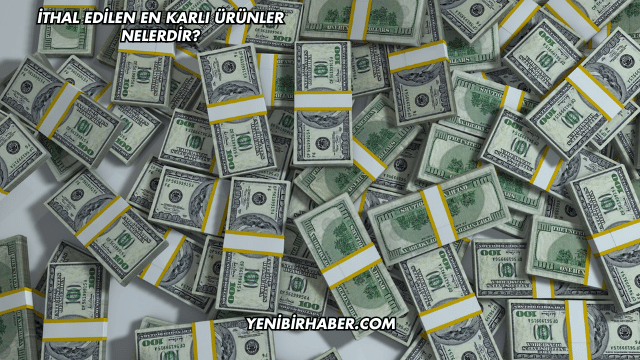 İthal Edilen En Karlı Ürünler Nelerdir?