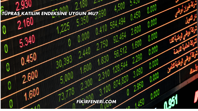 Tüpraş Katılım Endeksine Uygun mu?
