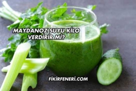 Maydanoz Suyu Kilo Verdirir mi?