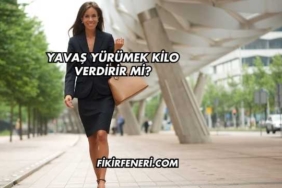 Yavaş Yürümek Kilo Verdirir mi?